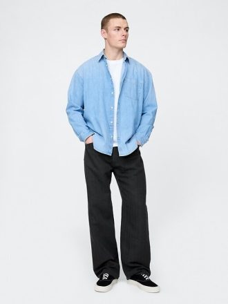 Pantaloni largi din bumbac din anii ’90