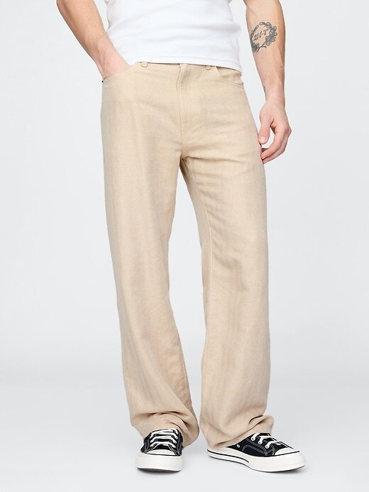 Pantaloni largi din bumbac din anii ’90 Pantaloni largi din bumbac din anii ’90