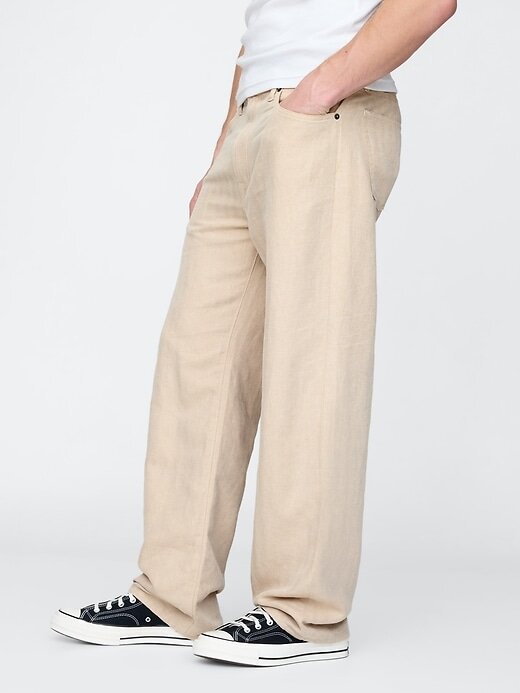 Pantaloni largi din bumbac din anii ’90 Pantaloni largi din bumbac din anii ’90