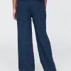 Pantaloni largi din denim Crinkle Gauze pentru copii