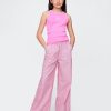 Pantaloni largi din popelin pentru copii Pantaloni largi din popelin pentru copii