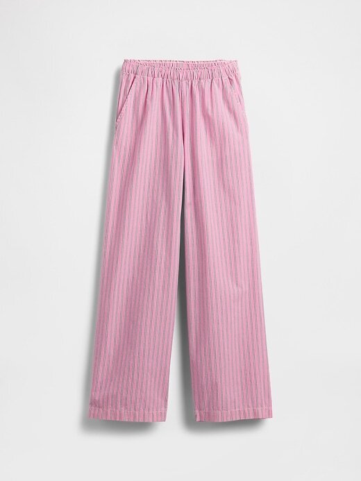 Pantaloni largi din popelin pentru copii Pantaloni largi din popelin pentru copii