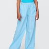 Pantaloni largi din popelin pentru copii Pantaloni largi din popelin pentru copii