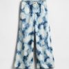 Pantaloni largi pentru copii, ultrasoft, din denim tie-dye Pantaloni largi pentru copii, ultrasoft, din denim tie-dye