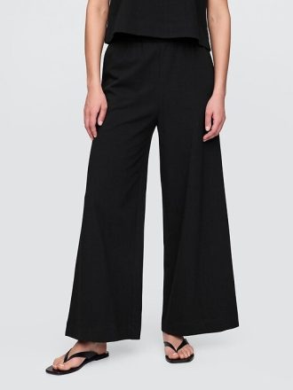 Pantaloni largi VintageSoft din bumbac organic