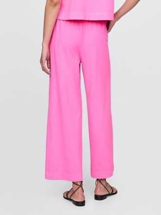 Pantaloni largi VintageSoft din bumbac organic