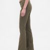 Pantaloni lungi și slabi de sarg cu talie joasă