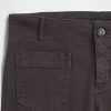 Pantaloni lungi și slabi de sarg cu talie joasă