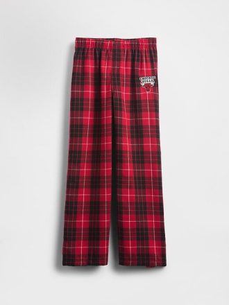 Pantaloni NBA Chicago Bulls Flannel PJ pentru copii