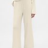 Pantaloni PJ cu picioare largi Waffle Pantaloni PJ cu picioare largi Waffle