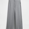 Pantaloni PJ cu picioare largi Waffle Pantaloni PJ cu picioare largi Waffle