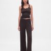 Pantaloni PJ cu picior largi Mini Rib Pantaloni PJ cu picior largi Mini Rib