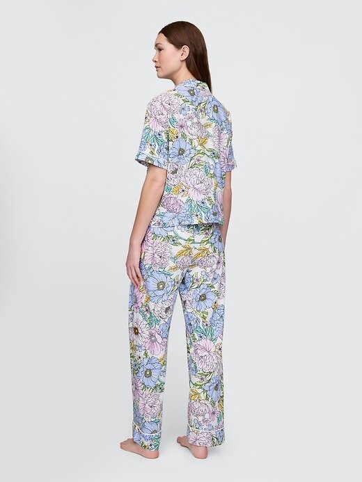 Pantaloni PJ din amestec de in Pantaloni PJ din amestec de in