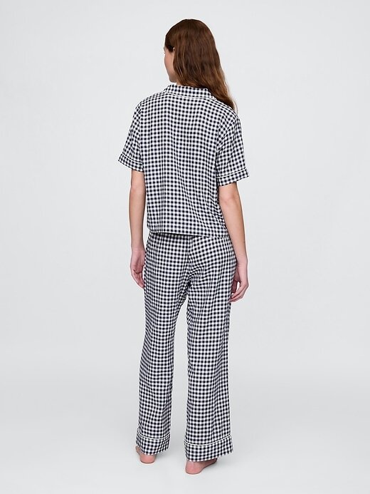 Pantaloni PJ din amestec de in Pantaloni PJ din amestec de in