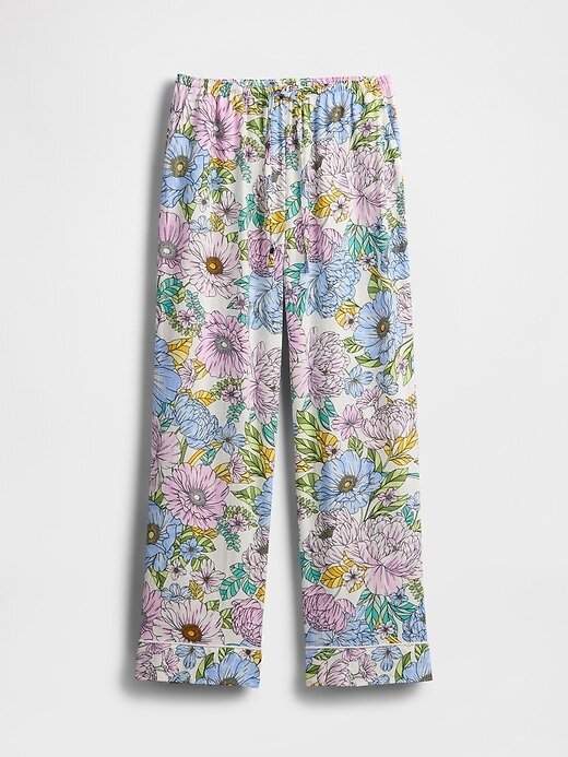 Pantaloni PJ din amestec de in Pantaloni PJ din amestec de in