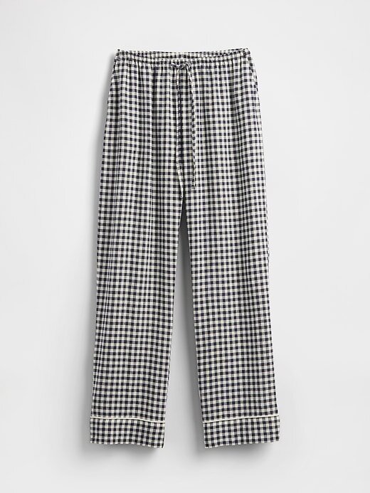 Pantaloni PJ din amestec de in Pantaloni PJ din amestec de in