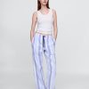 Pantaloni PJ din flanel ușoare Pantaloni PJ din flanel ușoare