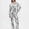 Pantaloni PJ din poplin Pantaloni PJ din poplin