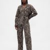 Pantaloni PJ din poplin Pantaloni PJ din poplin