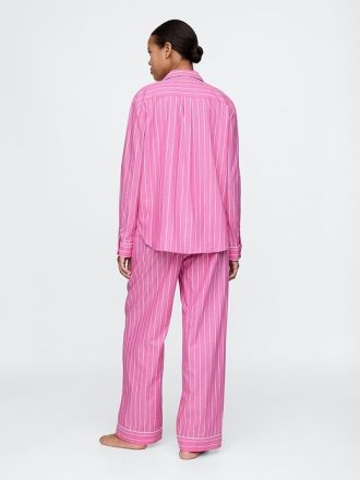 Pantaloni PJ din poplin