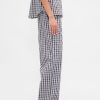 Pantaloni PJ din poplin Pantaloni PJ din poplin