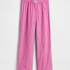 Pantaloni PJ din poplin reciclat pentru copii Pantaloni PJ din poplin reciclat pentru copii