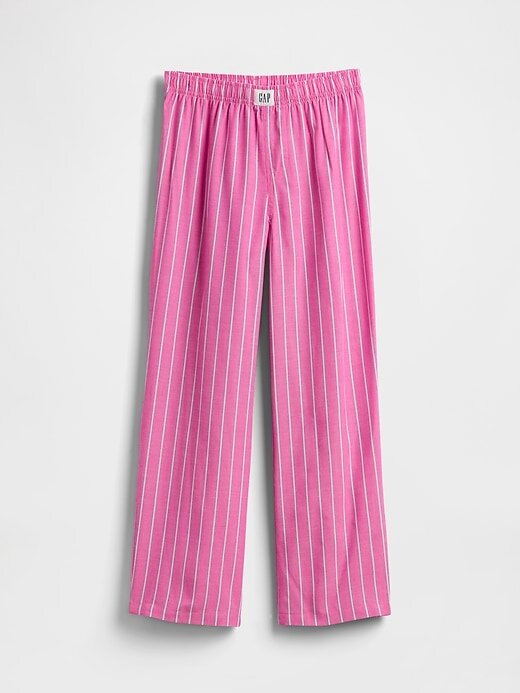 Pantaloni PJ din poplin reciclat pentru copii Pantaloni PJ din poplin reciclat pentru copii