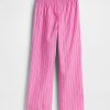 Pantaloni PJ din poplin reciclat pentru copii Pantaloni PJ din poplin reciclat pentru copii