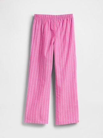 Pantaloni PJ din poplin reciclat pentru copii Pantaloni PJ din poplin reciclat pentru copii