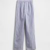 Pantaloni PJ din poplin reciclat pentru copii