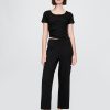 Pantaloni PJ Pointelle Crop Pantaloni PJ Pointelle Crop