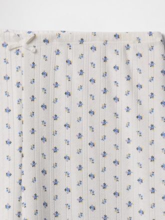 Pantaloni PJ Pointelle Crop