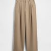 Pantaloni plisați cu talie înaltă 365 Pantaloni plisați cu talie înaltă 365