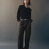 Pantaloni plisați cu talie înaltă 365 Pantaloni plisați cu talie înaltă 365