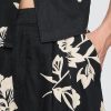 Pantaloni scurți 365 cu talie mare din amestec de in Pantaloni scurți 365 cu talie mare din amestec de in