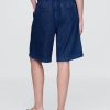 Pantaloni scurți cu paragate UltraSoft cu talie mare 365 Pantaloni scurți cu paragate UltraSoft cu talie mare 365