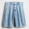 Pantaloni scurți cu paragate UltraSoft cu talie mare 365 Pantaloni scurți cu paragate UltraSoft cu talie mare 365