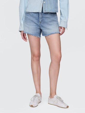 Pantaloni scurți cu tăiere relaxată UltraSoft cu talie medie de 4 inchi