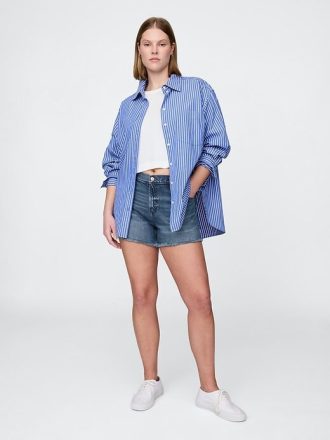 Pantaloni scurți cu tăiere relaxată UltraSoft cu talie medie de 4 inchi