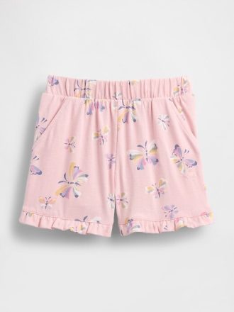 Pantaloni scurți cu volane pentru bebeluși și copii mici