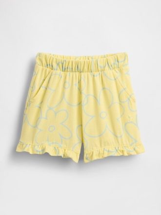 Pantaloni scurți cu volane pentru bebeluși și copii mici
