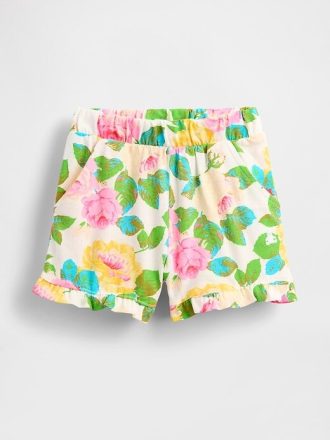 Pantaloni scurți cu volane pentru bebeluși și copii mici