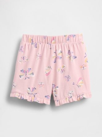 Pantaloni scurți cu volane pentru bebeluși și copii mici