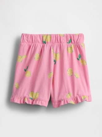 Pantaloni scurți cu volane pentru bebeluși și copii mici