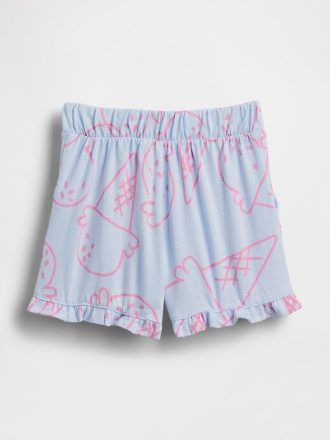 Pantaloni scurți cu volane pentru bebeluși și copii mici