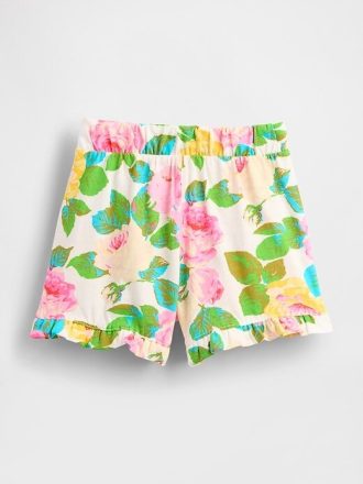 Pantaloni scurți cu volane pentru bebeluși și copii mici