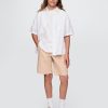 Pantaloni scurți de in-bumbac pentru copii 8″. Pantaloni scurți de in-bumbac pentru copii 8″.