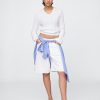 Pantaloni scurți din denim cu lungime medie de 11 inchi Pantaloni scurți din denim cu lungime medie de 11 inchi