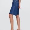 Pantaloni scurți din denim cu lungime medie de 11 inchi Pantaloni scurți din denim cu lungime medie de 11 inchi