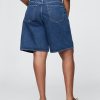 Pantaloni scurți din denim cu lungime medie de 11 inchi Pantaloni scurți din denim cu lungime medie de 11 inchi